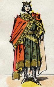 Ritratto di Filippo V il Lungo (1294 - 1322), Re di Francia da French School