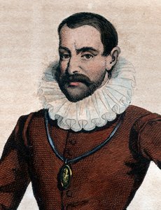 Ritratto di Philippe Duplessis Mornay (1549-1623), signore di Plessis Marly, scrittore protestante francese da French School