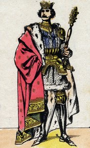 Ritratto di Filippo VI di Valois (1294 - 1350), Re di Francia.