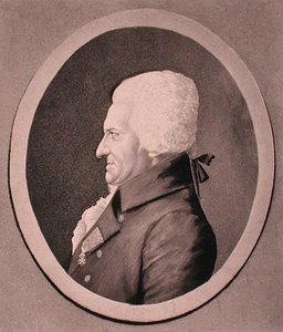 Ritratto di Pierre-Alexandre Monsigny (1729-1817) inciso da Edme Quenedey (1756-1830) (incisione)
