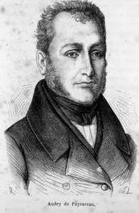Ritratto di Pierre Francais Audry de Puyraveau (1783-1852), deputato francese da French School