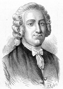 Ritratto di Pierre Joseph Macquer (1718 - 1784), chimico e medico francese - in "Album della Scienza; studiosi illustri; Grandi scoperte" 1896