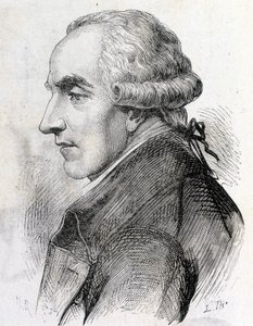 Ritratto di Pierre Simon de Laplace (1747 - 1827), astronomo, matematico e fisico francese - in "Album della Scienza; illustri scienziati; Grandi scoperte" 1896 da French School