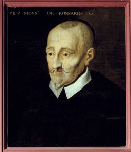 Ritratto di Pierre de Ronsard (1524-1585), poeta francese da French School