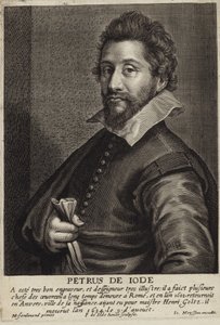 Ritratto di Pieter de Jode I da French School