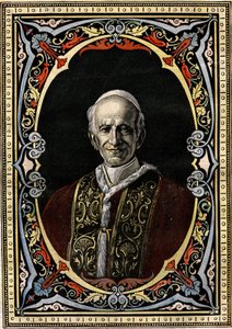 Ritratto di Papa Leone XIII (Giacchino Pecci) da French School