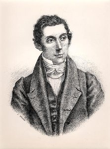 Ritratto di Rene Caillie (1799-1838) (incisione)