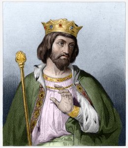 Ritratto di Roberto II il Pio (ca. 972 - 1031), Re di Francia - in 
