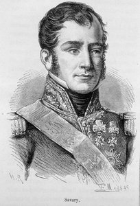 Ritratto di Savary, Duca di Rovigo (1808), generale e politico francese (1774 - 1833) - in "L