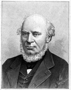 Ritratto di Sir John Fowler (1817-1898) ingegnere inglese da French School