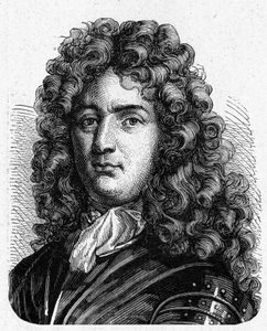 Ritratto di Vauban (1633 - 1707). (Sébastien Le Prestre de Vauban) (Maresciallo di Francia e ingegnere militare) - in "Album della Scienza; illustri scienziati; Grandi scoperte" 1896