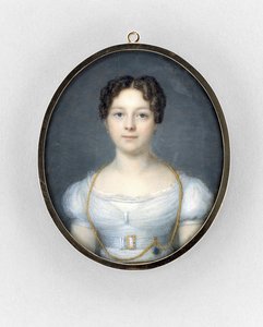 Ritratto di una donna, c.1819 da French School
