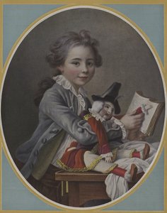 Ritratto di un bambino da French School