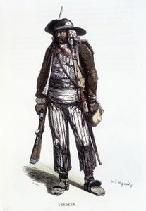 Ritratto di un controrivoluzionario vandeano da French School