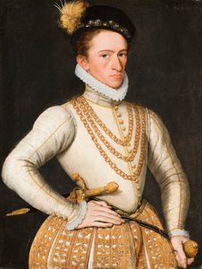 Ritratto di un nobile francese sconosciuto, 1560-9