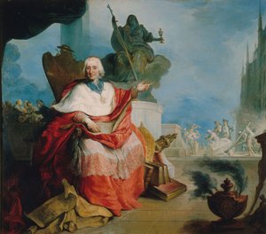 Ritratto del cardinale Louis Antoine de Noailles, Arcivescovo di Parigi