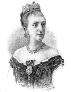 Ritratto della Contessa di Parigi, Marie-Isabelle (Marie-Isabelle) d
