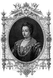 Ritratto della veneziana Bianca Cappello (1548 - 1587), moglie di Francesco de