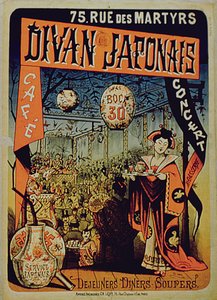 Poster pubblicitario per Divan Japonais, Parigi