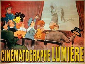 Poster per il cinematografo dei fratelli Lumière: 