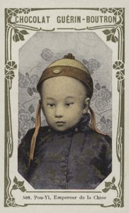 Pu-Yi, imperatore della Cina
