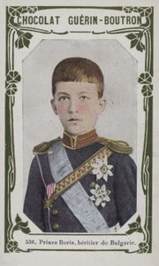 Principe Boris, erede di Bulgaria