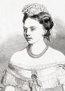 Principessa Federica Guglielmina Luisa Elisabetta Alessandrina di Prussia, da L