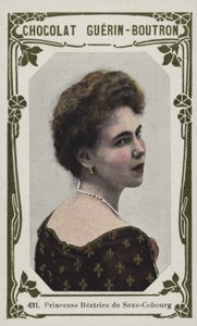 Principessa Beatrice di Sassonia-Coburgo da French School