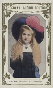 Principessa Elisabetta, di Romania da French School