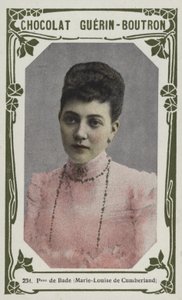 Principessa di Baden, Marie-Louise di Cumberland da French School