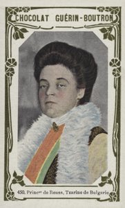 Principessa di Reuss, Zarina di Bulgaria da French School