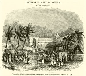 Processione del dente di Buddha nell