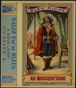 Etichetta del prodotto per Bleu Riche au Mousquetaire da French School