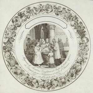 Etichetta del prodotto per una confetteria francese