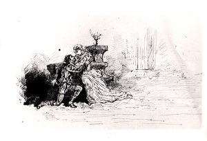 Libretto di produzione per Ruy Blas di Victor Hugo, 1880
