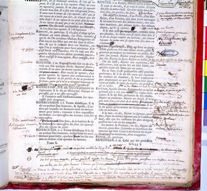 Pagina di prova con correzioni di un