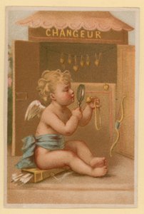 Putto che gioca da French School