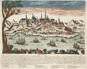 Quebec, pub. c. 1650 da French School