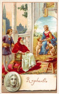 Raffaello e Papa Giulio II da French School