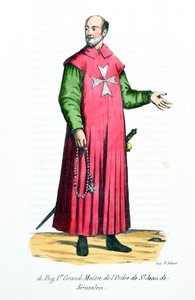 Raymond de Puy (1120-11860) Primo Gran Maestro dell