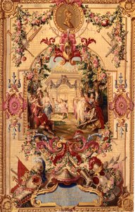 Arazzo dei Gobelins con la storia di Don Chisciotte, 1717-18 da French School