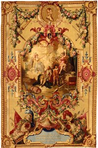Arazzo dei Gobelins con la storia di Don Chisciotte, 1717-18 da French School
