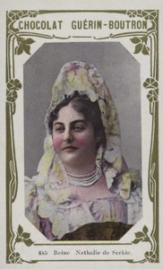 Regina Nathalie di Serbia da French School