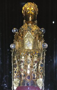 Statua reliquiario di St. Foy, c.980