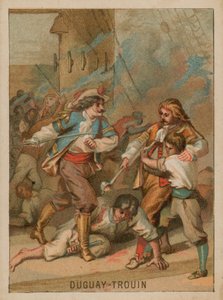 René Duguay-Trouin corsaro francese di Saint Malo da French School