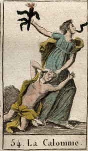 Rappresentazione della Calunnia, figlia dell