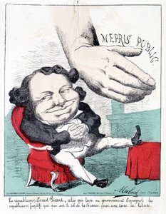 Repubblicano Ernest Picard, colui che consegna al governo spagnolo i repubblicani fuggitivi che considerano la terra di Francia una terra di libertà