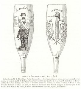 Pipe repubblicane, Rivoluzione del 1848, Francia