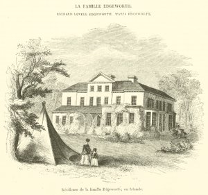 Residenza della famiglia Edgeworth, in Irlanda da French School