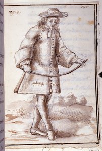 Rabdomanzia - in "Fisica occulta, o Trattato della bacchetta divinatoria e del suo uso per la scoperta delle sorgenti, delle miniere, dei nascondigli, dei ladri e degli assassini fuggitivi, ecc." - di Pierre Le Lorrain (Abate di Vallemo)